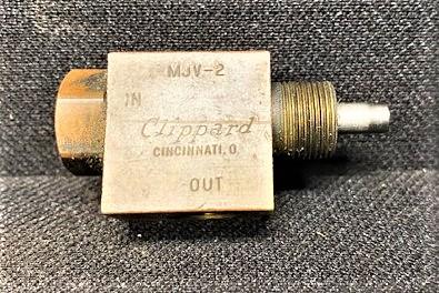 Clippard MJV-2 Stem Poppet Valve | Garden City Plastics